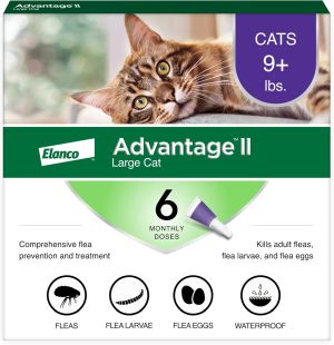 Advantage II Large Cat Flea Treatment & Prevention