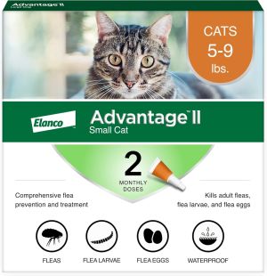 Advantage II Small Cat Flea Treatment & Prevention