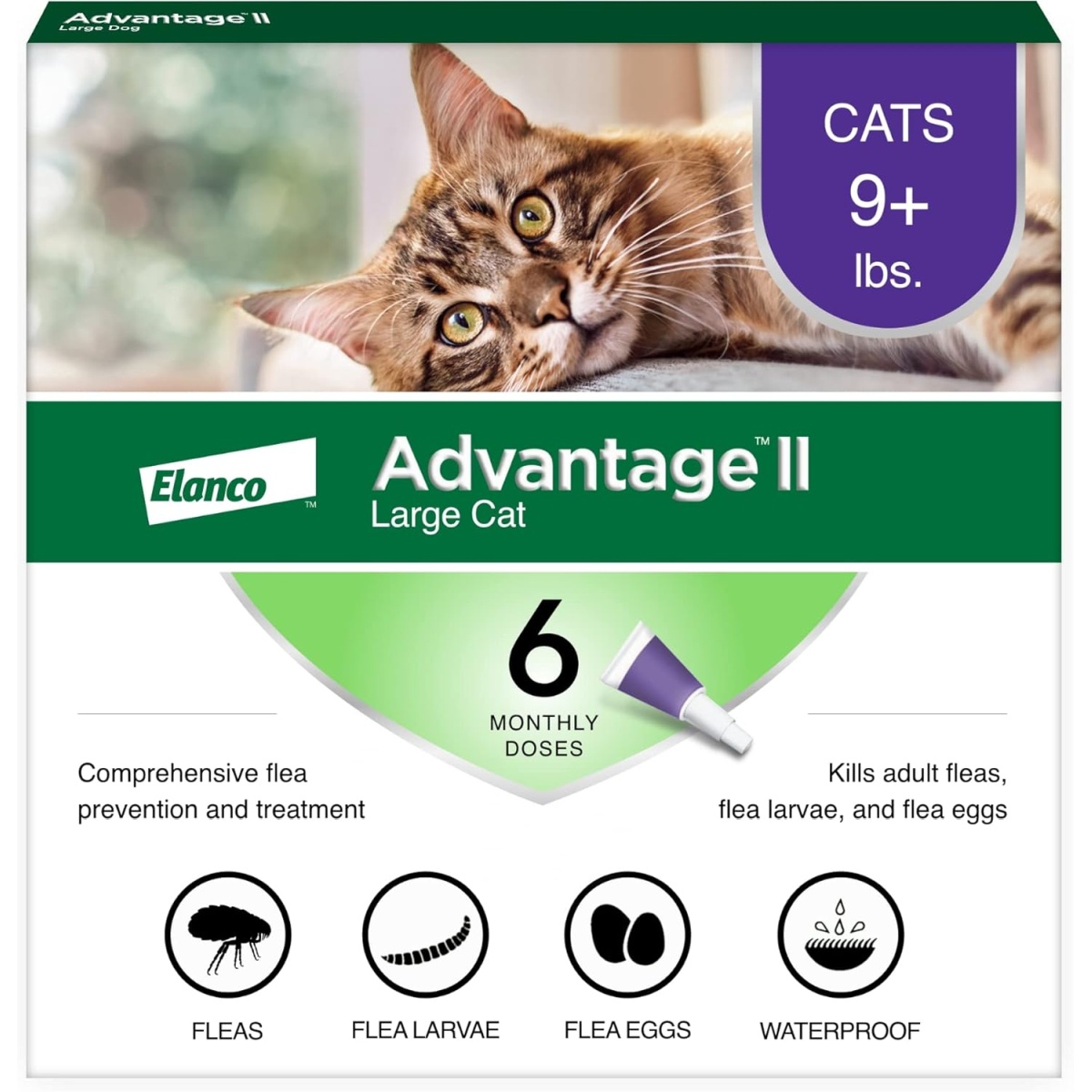 Advantage II Large Cat Vet-Recommended Flea Treatment